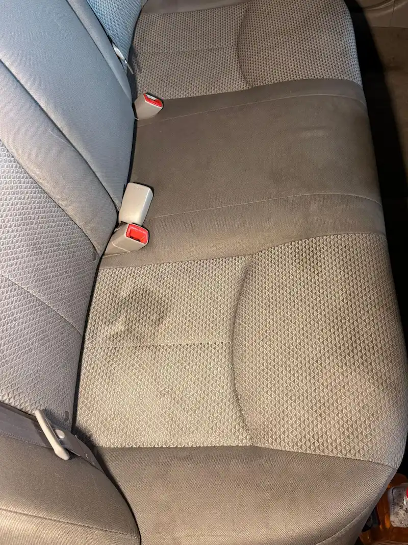 Deep shampoo extraction result — ATW Detailing, Bonney Lake, WA